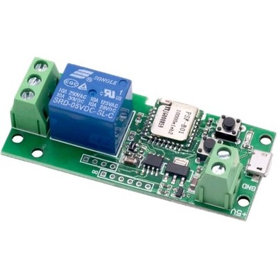 for SONOFF USB 5V DIY 1 Channel Jog Inching Self-Locking WiFi Smart Home Switch 