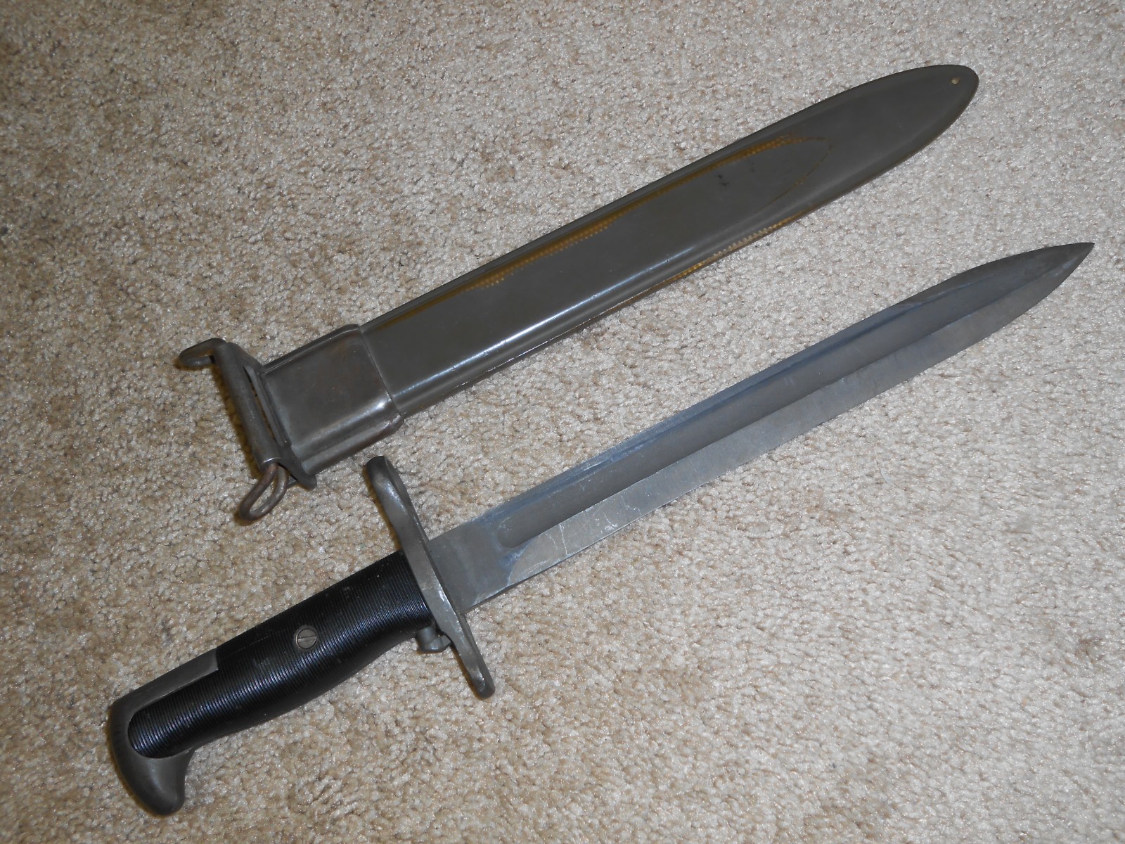 WWII US Bayonet , Pal Dated 1943, M1 Never Issued