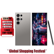 New S26 Ultra 5G Smartphone 7.3" Factory Unlocked Android Cellphones Dual SIM