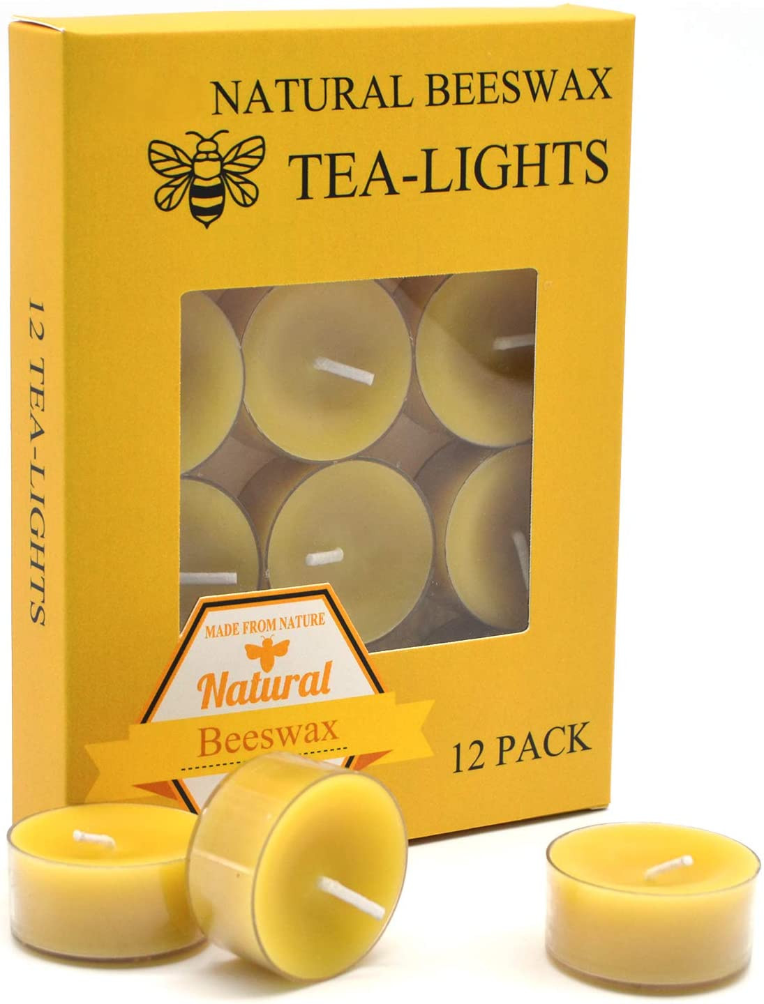 - 12pcs - Organic Candle Natural Scent S