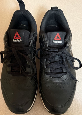 Reebok CXT TR Black Lace Up Low Top Athletic Sneakers Men s Solid CN4546