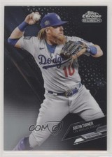 2021 Topps Chrome Black Refractor 104/199 Justin Turner #48 0hw6