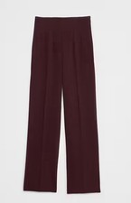 NWT Banana Republic Vino Rosso Straight Ponte Pull-On Pant - Medium