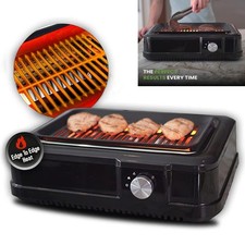Smokeless Indoor Electric BBQ Grill Portable ...