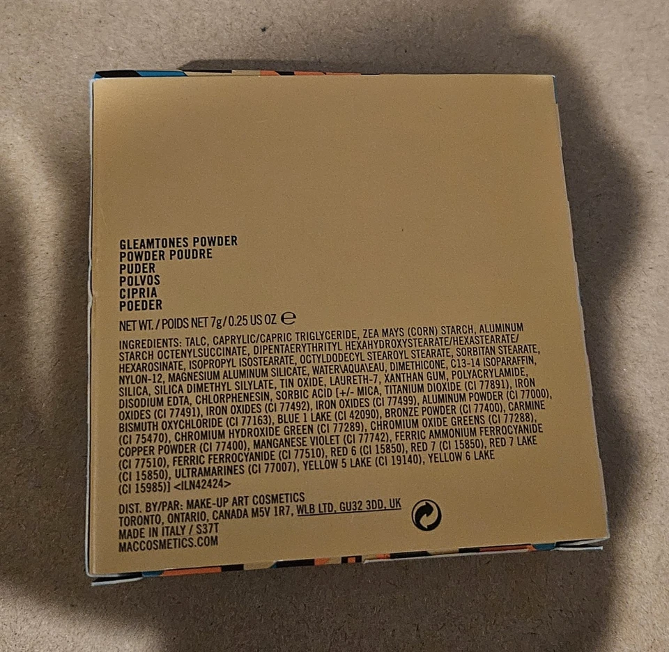 MAC Vibe Tribe Gleamtones Powder (Dunes at Dusk) Limited Edition New In Box - Image 2 of 4