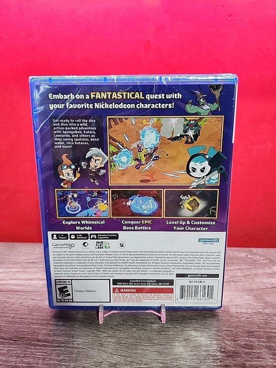 NickToons & The Dice Of Destiny Playstation 5 PS5 - NEW