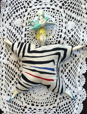 Vintage Artist Poupee Pablo Millet Doll Unique with Acrobat Signed