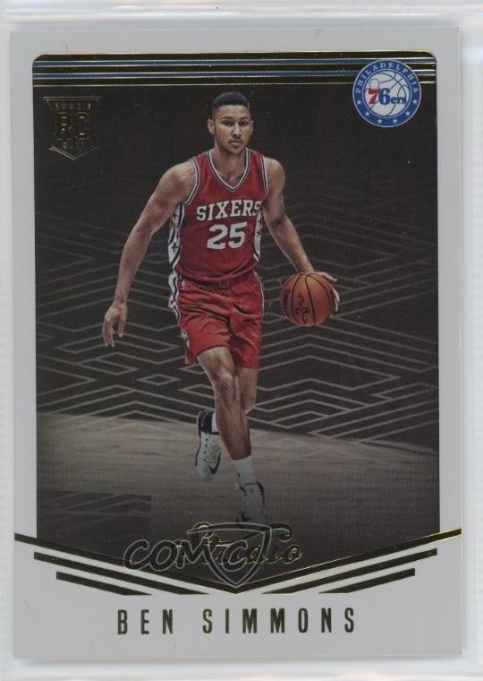 2016-17 Panini Studio Ben Simmons #84 2b6