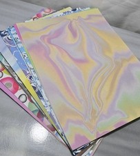 Scrapbook Paper - Variety Multicolor/Pattern Double-Sided Pages - 25 Pages Total