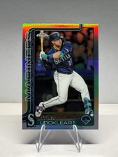 2025 Topps Chrome - Tyler Locklear #41 Topps Refractor (RC)