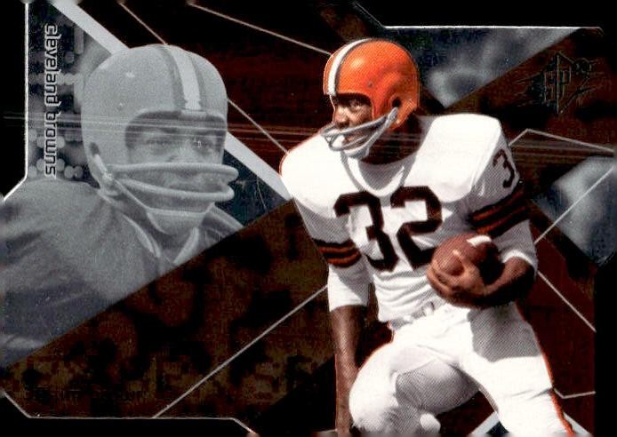 Jim Brown #74 Football Cards 2008 Spx trading card — raw and PSA graded price guide