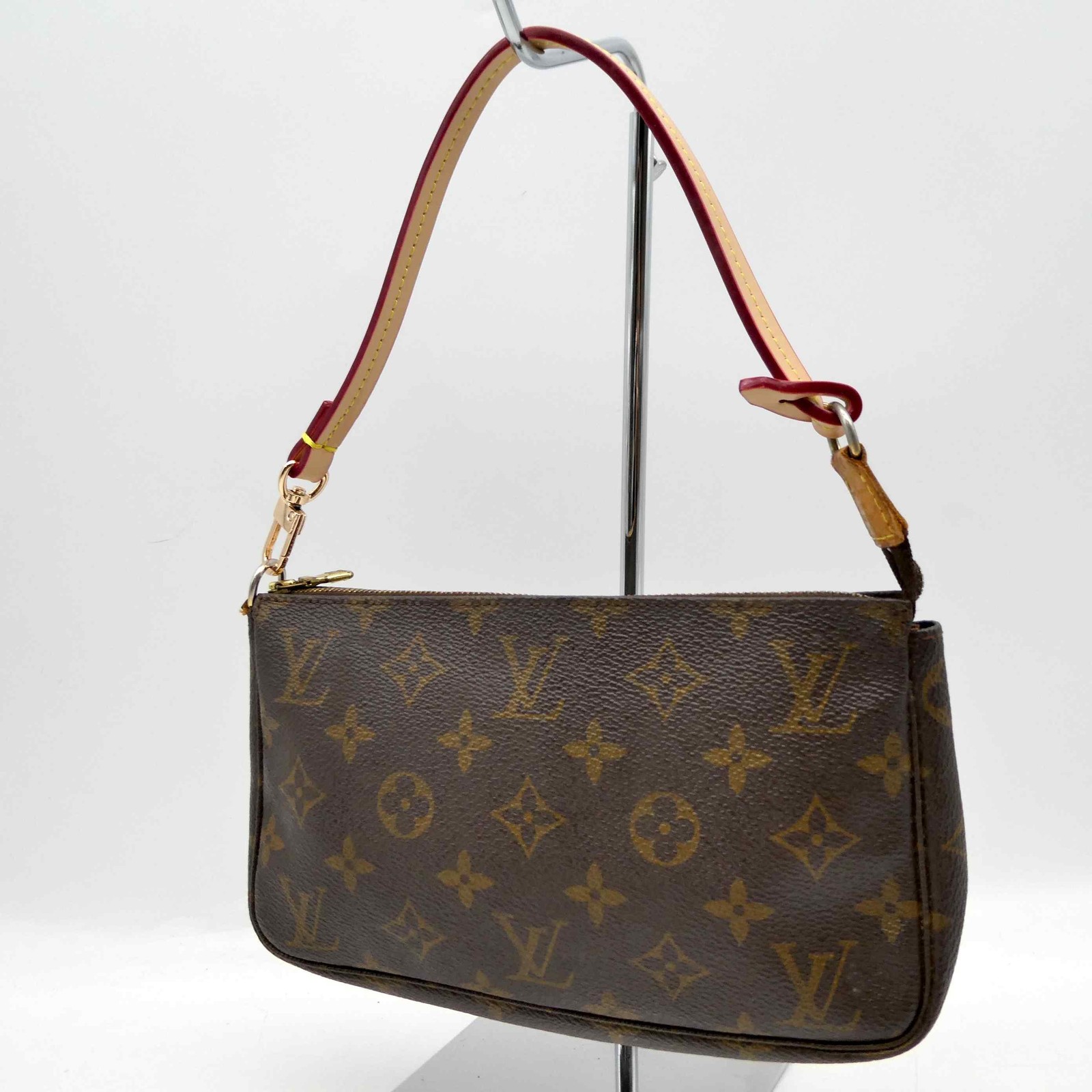 Louis Vuitton Pochette Accessoires Hand Bag PVC Leather M51980 Monogram 783