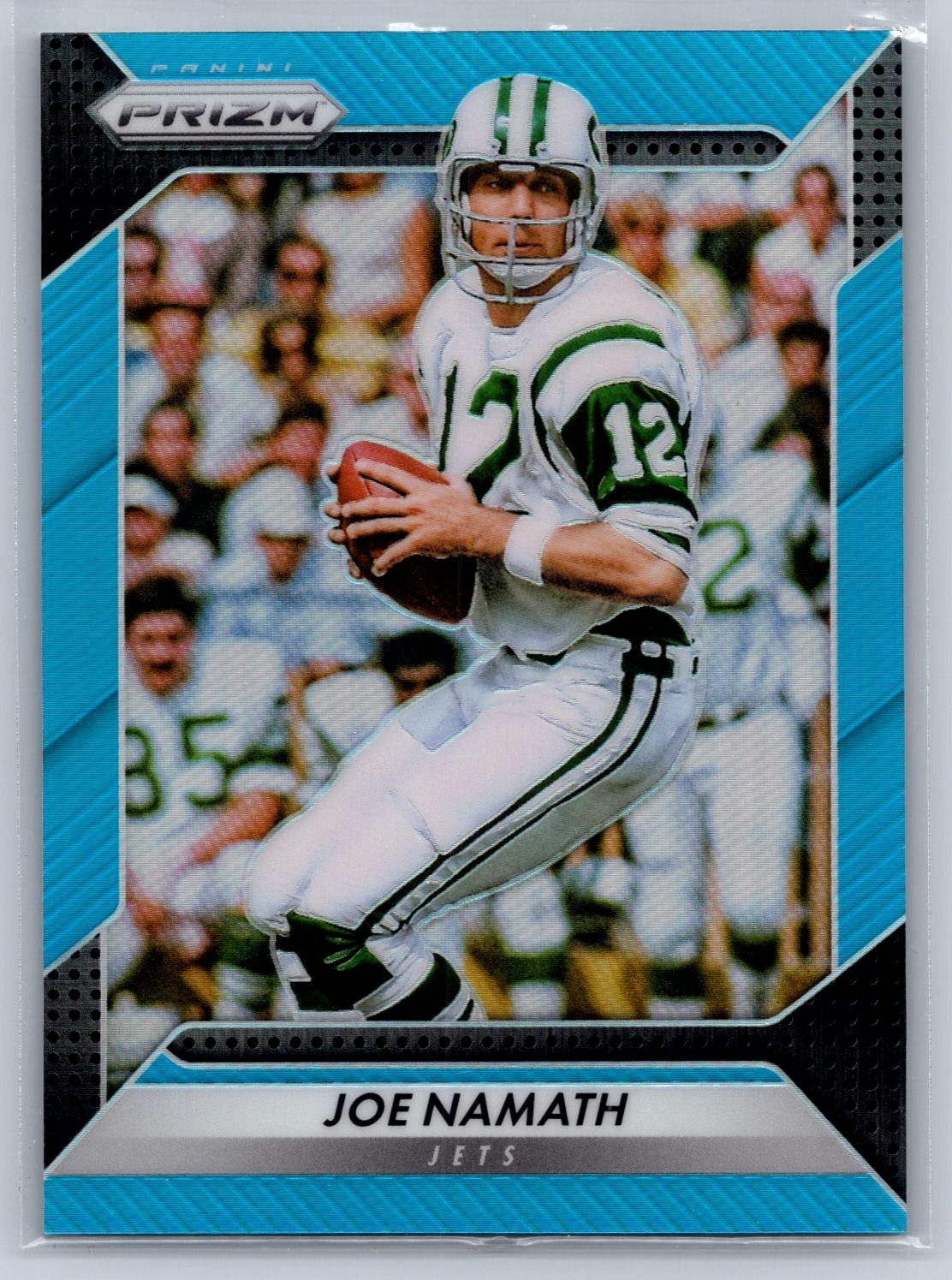 2016 Panini Prizm Light Blue Prizm /199 Joe Namath #155 HOF