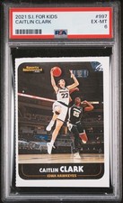 $ PSA 6 EX-MT Caitlin Clark 2011 S.I. for Kids #997 Rookie Card Iowa Hawkeyes SI