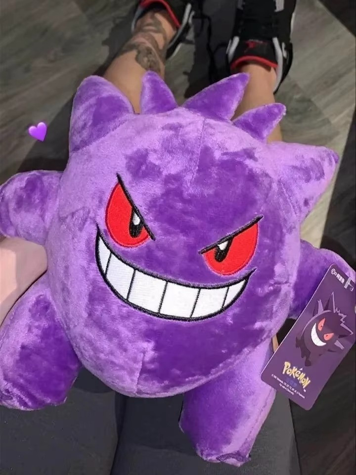 Gengar Peluche Pokemon Gengar Farcito Bambola Diavolo Peluche Divertente Anime
