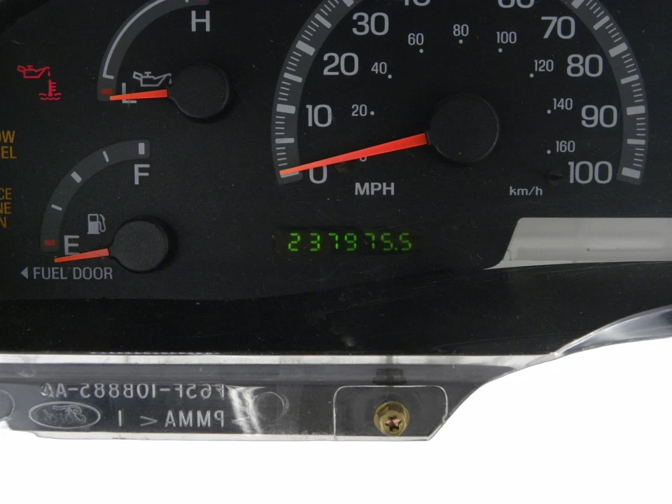 Приборный спидометр указатель тахометр кластер *237k миль * для 1999 F150 экспедиции - Изображение 2 из 4