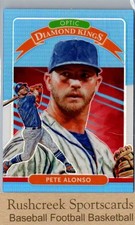 2020 Donruss Optic #7 Pete Alonso Prizm Carolina Blue and White