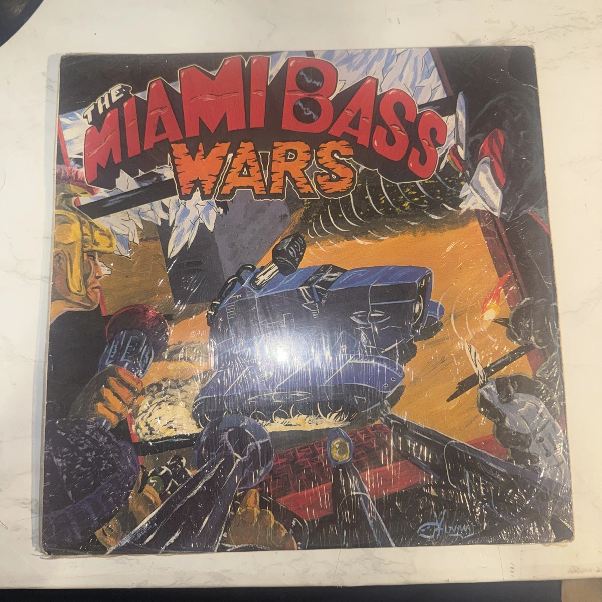 VARIOUS - Miami Bass Wars LP Vinyl 1988 Electronic Hip Hop