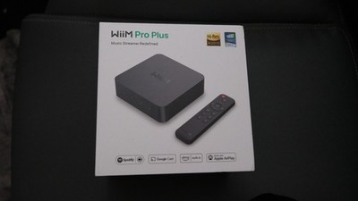 WiiM Pro Plus AirPlay 2 Receiver, Google Cast Audio, Multiroom Streamer