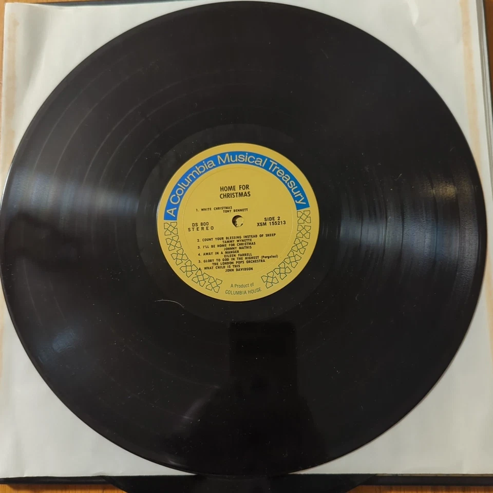 HOME FOR CHRISTMAS - 3LP Box Set 1971 Columbia Special P3S5608 Vinyl  - Image 4 of 4