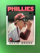 1986 Topps Kevin Gross Philadelphia Phillies #764