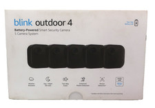 New Blink Outdoor 4 Wireless smart security camera 5 camera 2 year Battery NEW 