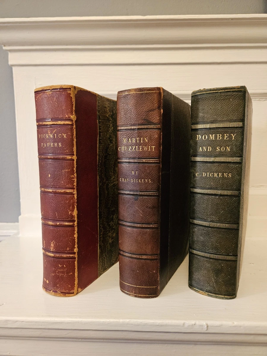 Charles Dickens Leather Antiquarian & Collectible Books for sale