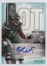 2024 Topps Signature Class Rookie Teal 33/225 Olumuyiwa Fashanu Olu Auto go9