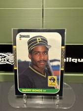 1987 Donruss Barry Bonds RC #361 Rookie Pittsburgh Pirates Card. rookie card picture