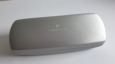 etui lunettes SWAROVSKI tbeg argenté mat