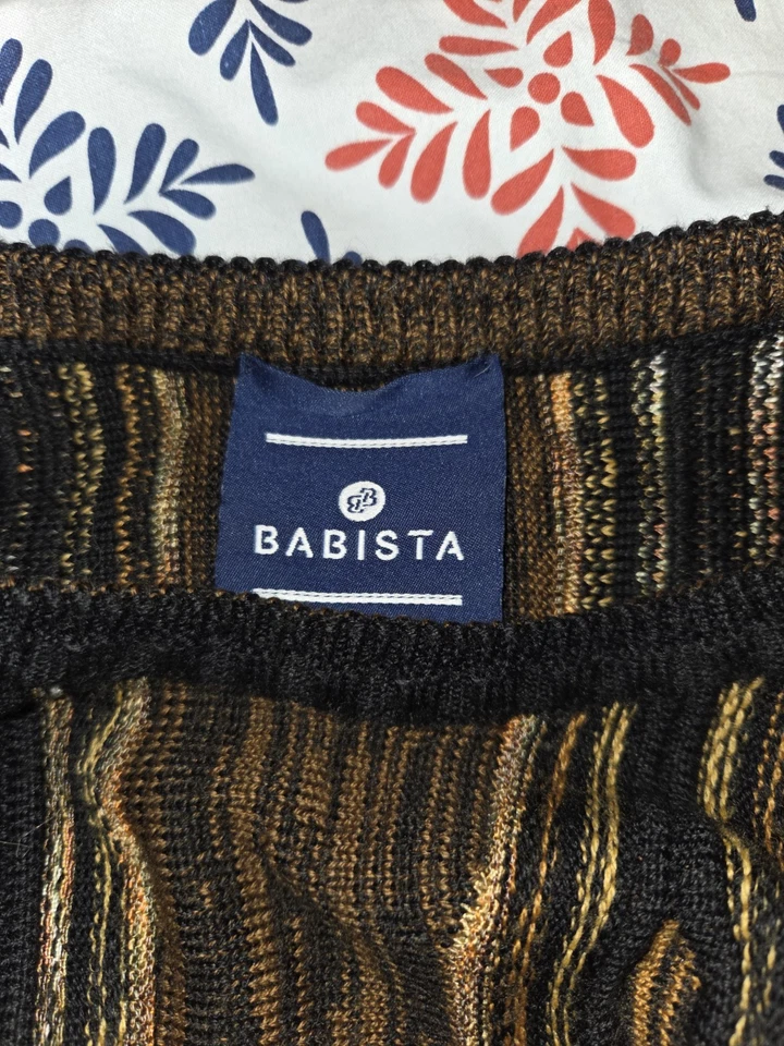 Vintage Babista Coogi Style Strick Pullover Gr. M - Bild 3 von 4