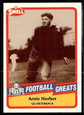 1989 Swell Greats Arnie Herber #32 Green Bay Packers
