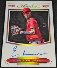 RC AUTO #3/3 ELLY DE LA CRUZ 💰SSP GOLD HOLO ROOKIE 🚨ON CARD AUTO 2022 Flawless