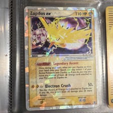 Pokémon TCG Zapdos ex 116/112 Holo Secret Rare EX FireRed & LeafGreen 2004 EN on eBay