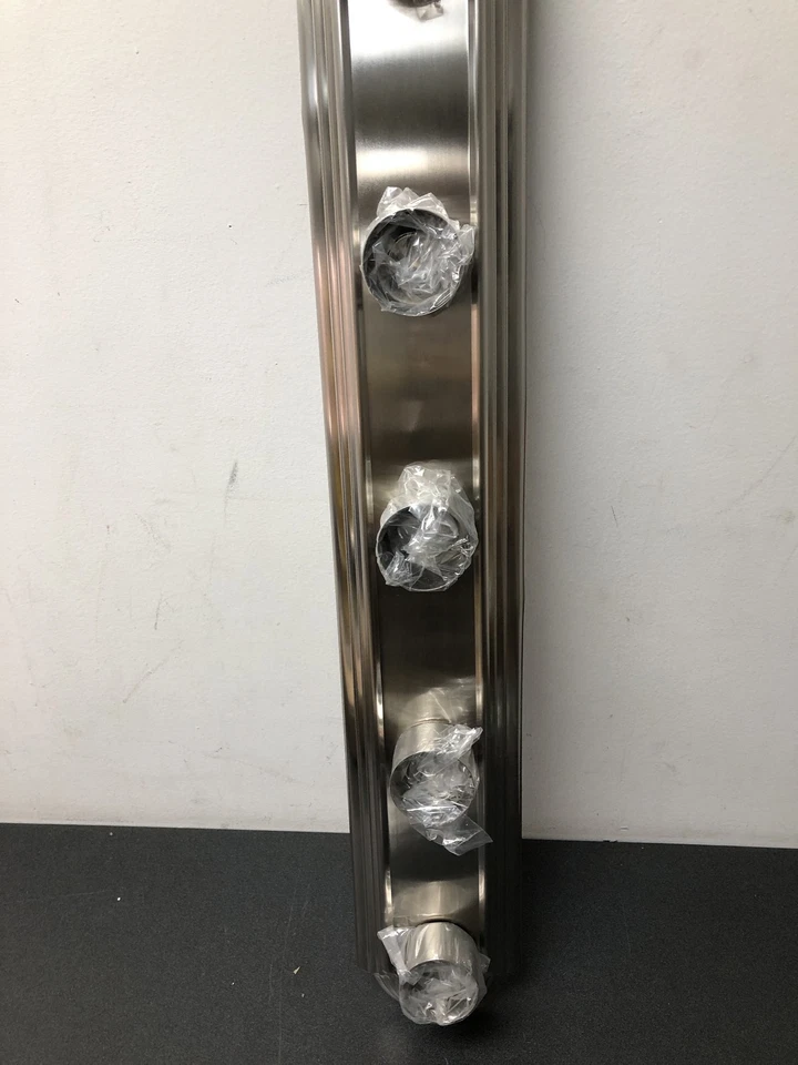 Iluminación de volumen V1126-33 6 luces níquel cepillado baño o tocador luz Foto 3 de 4