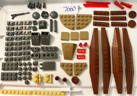 LEGO SW: Ep. 1 NABOO N-1 STARFIGHTER & VULTURE DROID Set 7660 w/ Minifigs *USED*