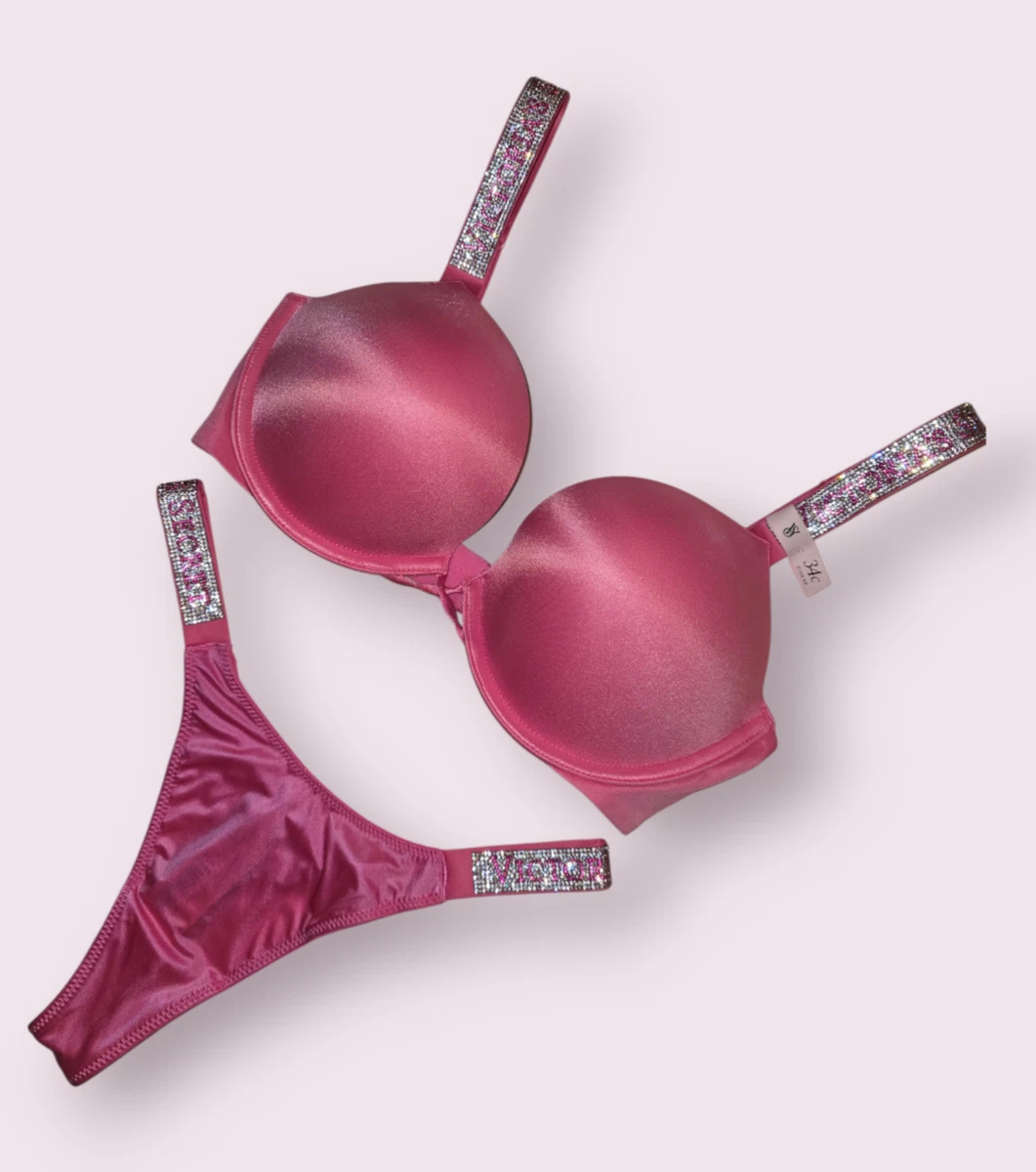 Victoria's Secret Bombshell Push Up Bra Pink Bras & Bra Sets for