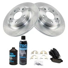 TRQ BKA37068 Disc Brake Kit For Mazda CX-3 2016-2018 Rear D10E26251