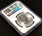 2015 Canada $5 One Oz 0.9999 Fine Silver, Great Horned Owl, NGC Uncirculated! — photo 3