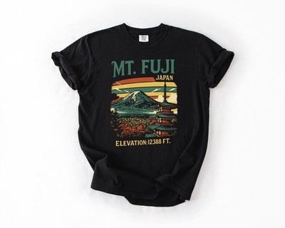 Vintage Mt. Fuji Japan Shirt Travel Gift Japan Trip Lover Tee