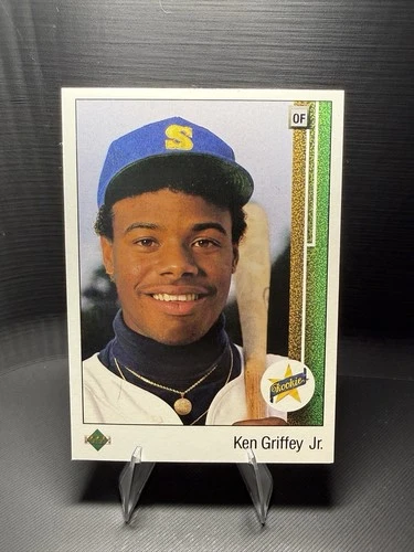 1989 Upper Deck #1 Ken Griffey Jr. Rookie RC - Star Rookie -Seattle Mariners HOF