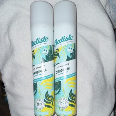Batiste Original Classic Clean Dry Shampoo Clean & Fresh Twin Pack 3.81 oz