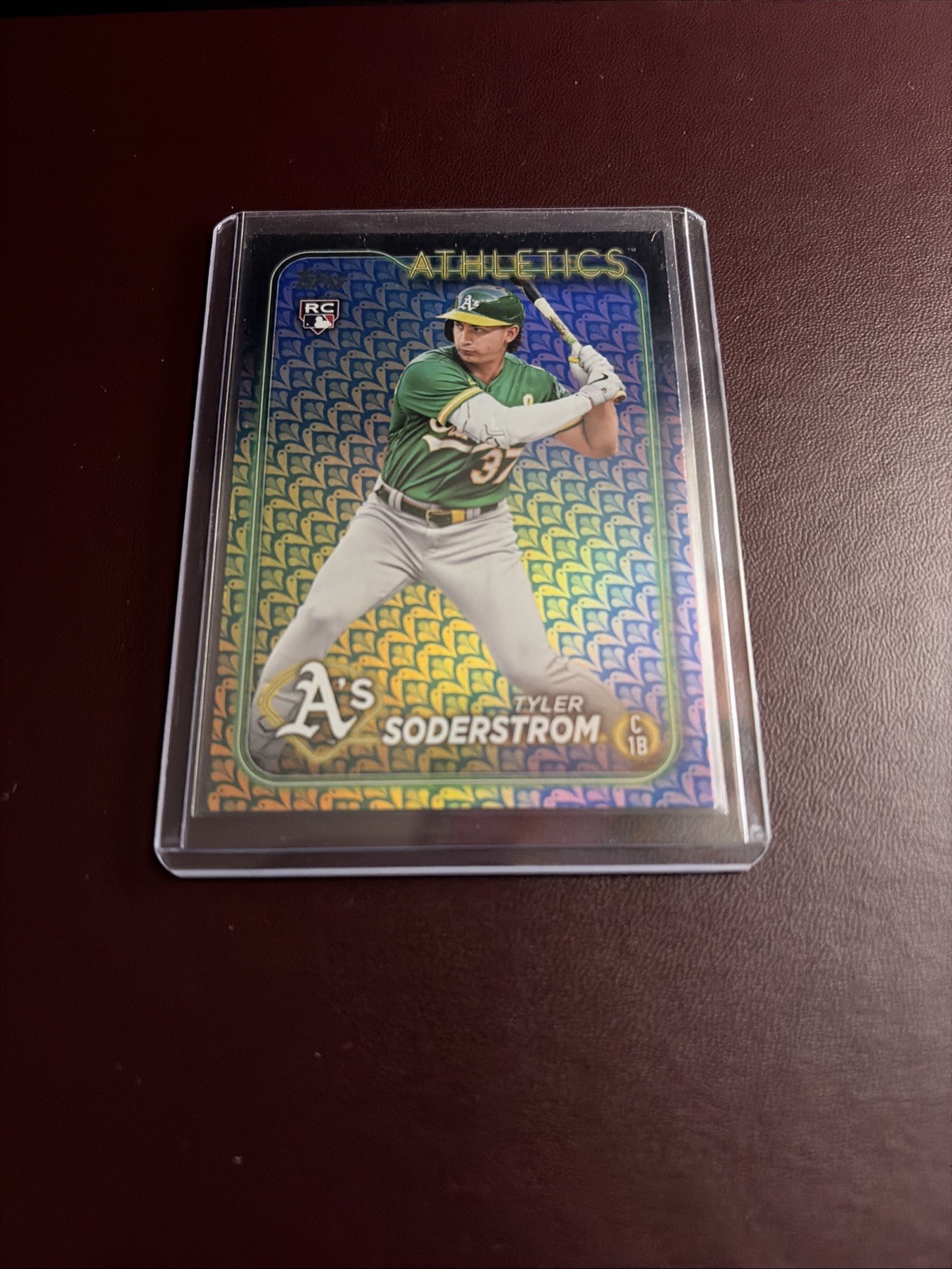2024 Topps Series 1 Tyler Soderstrom #244 Easter Holiday Foil