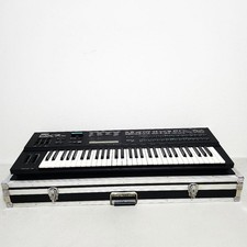 YAMAHA DX7II-FD 61-Key FM Synthesizer w/ ROM Cartridge Hard Case Tested Japan