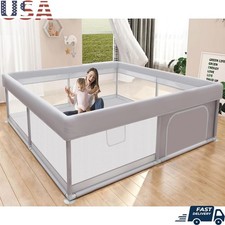 Large Baby Playpen Safe Space Durable Eco-friendly Easy Assembly Toddler Center