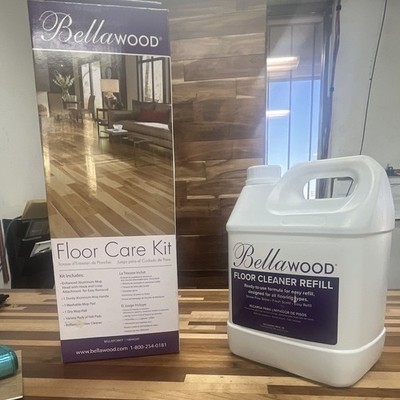 Bellawood Floor Cleaner and floor care kit