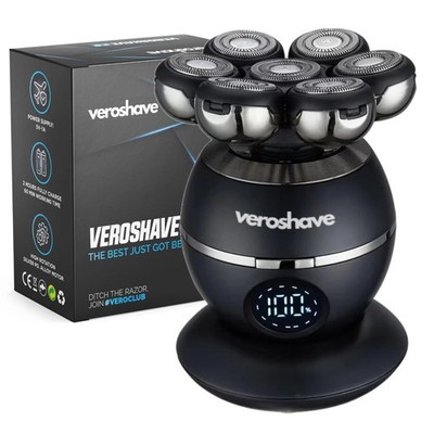 Veroshave 7-Blade Bald Head Shaver for Men - Cordless Hair Shaver for Men Bal...