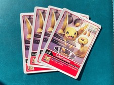 Sakuttomon BT4-001 Playset Great Legend Digimon Card Game x4