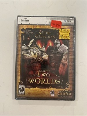 Two Worlds Epic Edition 2008 Windows PC DVD Computer RPG NEW SEALED