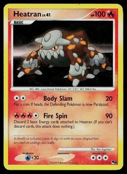 Heatran 1/17 POP Series 8 Holo Rare
